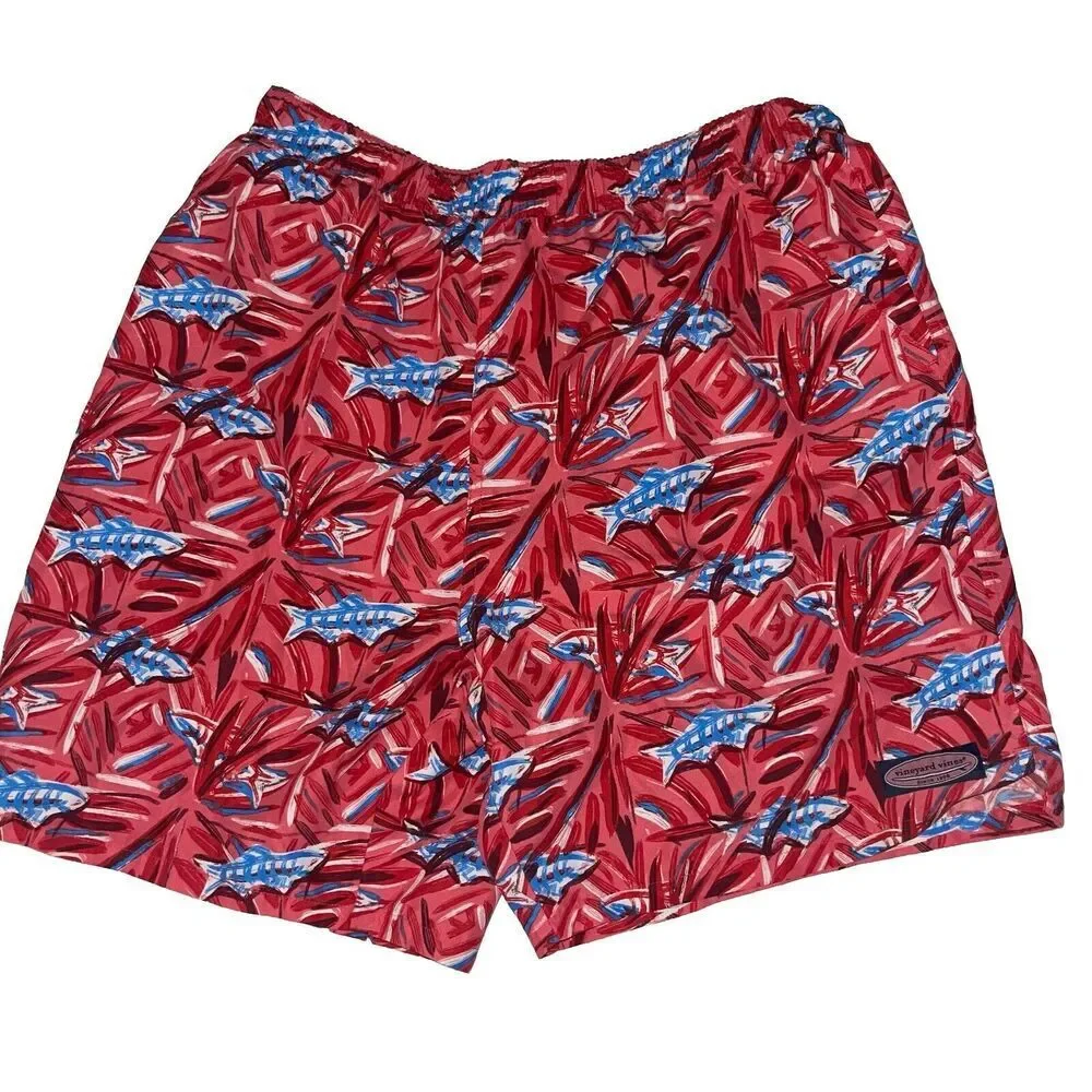 Men’s Vineyard Vines Shark‎ Swim Trunks Size XL